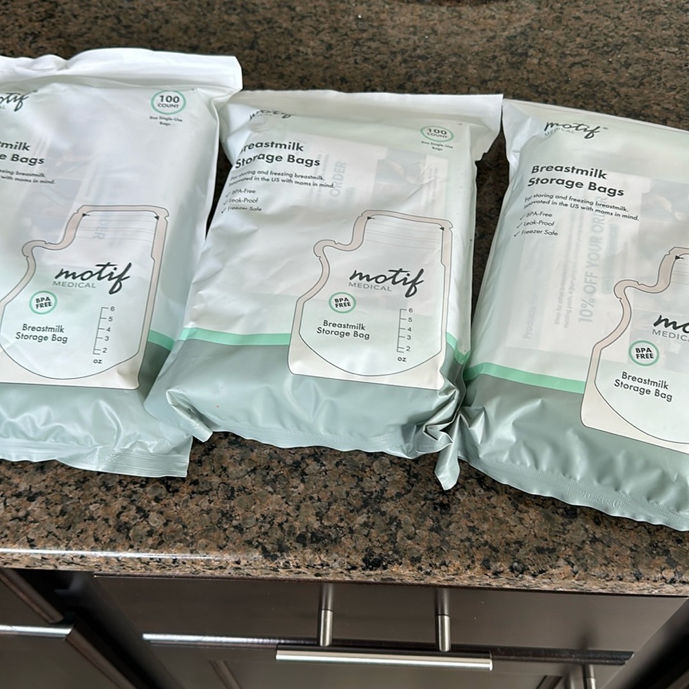 Motif Medical Breastmilk Storage Bags